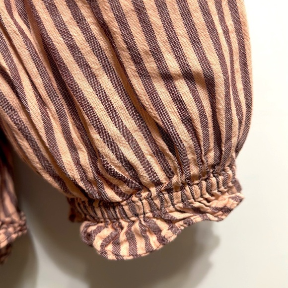 Madewell Sweet Tulip Puff-Sleeve Wrap Top - Picture 3 of 5